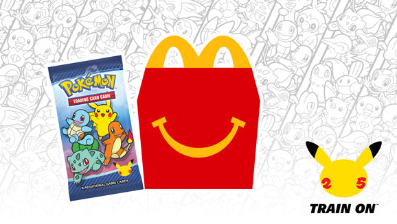 McDonalds Pokemon 25th Anniversary cards!