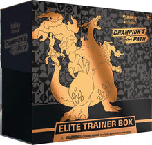 Load image into Gallery viewer, Pokémon TCG: Champion&#39;s Path Elite Trainer Box
