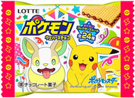 Pokémon Lotte Wafer biscuit