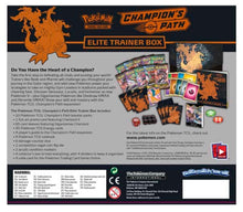 Load image into Gallery viewer, Pokémon TCG: Champion&#39;s Path Elite Trainer Box
